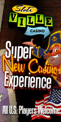 Slotsville Casino - $4000 Welcome Bonus