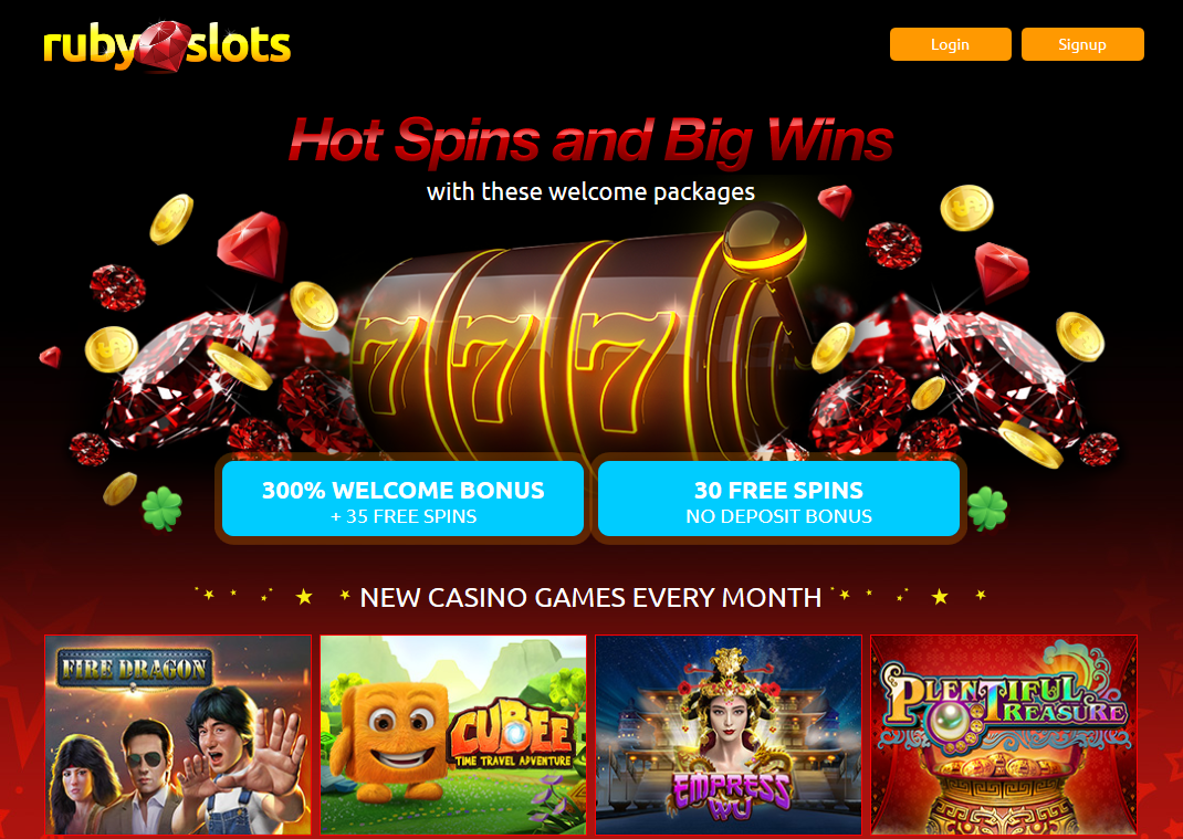 Ruby Slots - Hot Spins and Big Wins