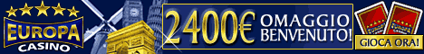 Free Casino Bonus at Europa Casino