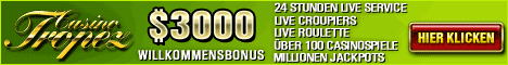Free Casino Bonus at Casino Tropez